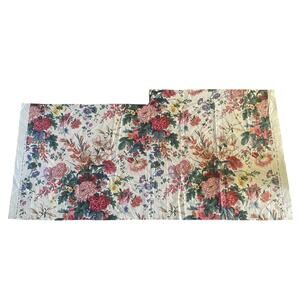 Brunschwig & Fils "Mon Jardin" floral fabric vintage swatch 29” x 54” wide